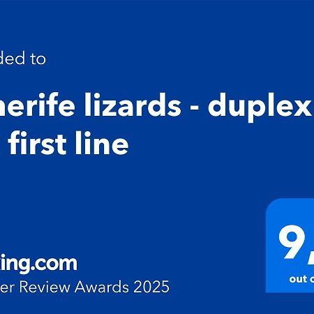 Tenerife Lizards - Duplex In The First Line Callao Salvaje Luaran gambar